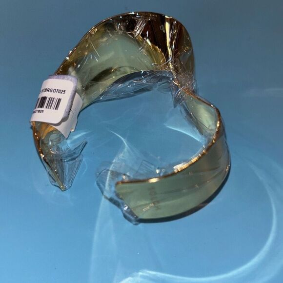 NWT Solch 18kt gold bangle curve bracelet Beamish - Picture 9 of 9